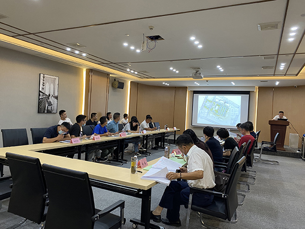 安博网页版组织召开鄱阳县鄱阳湖公园地下停车场项目初步设计的评审会